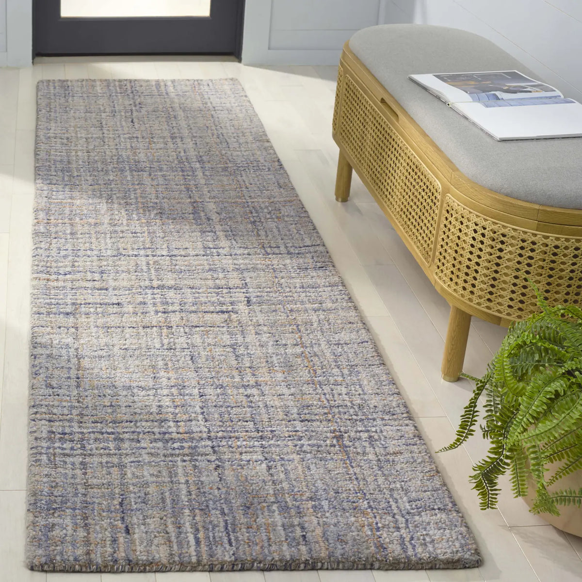 Safavieh Abstract 2'-3" x 8'-0" Rug in Blue / Grey