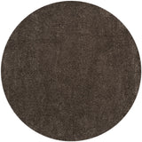 Safavieh Santa Monica Shag 6'-7" x 6'-7" Rug in Mushroom