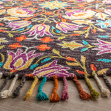 Safavieh Aspen 7'-0" x 7'-0" Rug in Black / Purple