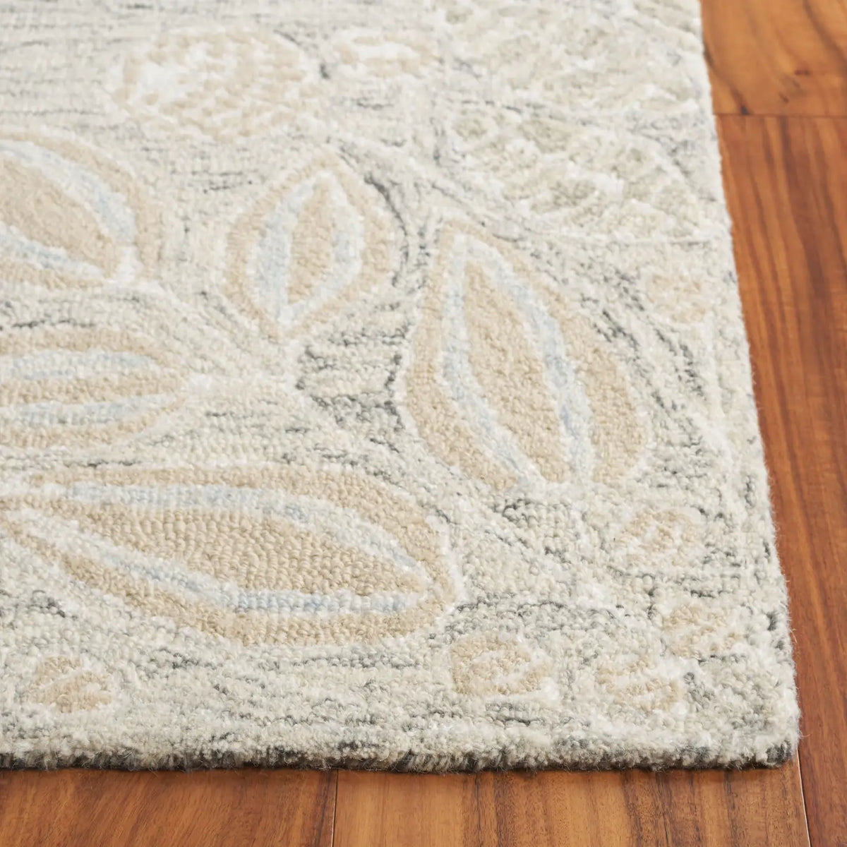 Safavieh Jardin 4'-0" x 6'-0" Rug in Grey / Ivory