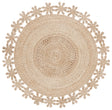Safavieh Natural Fiber 5'-0" x 5'-0" Rug in Natural