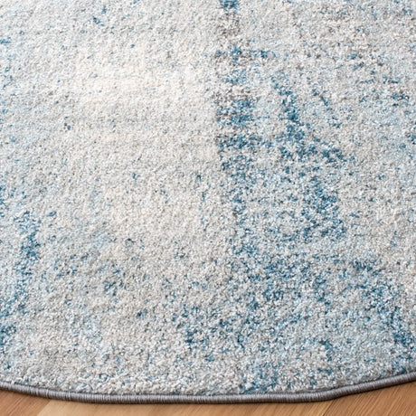 Safavieh Tulum 5'-0" x 5'-0" Rug in Grey / Blue