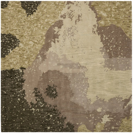 Safavieh Soho 6'-0" x 6'-0" Rug in Sage / Multi