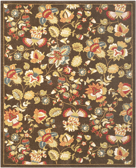 Safavieh Newbury 8'-0" x 10'-0" Rug in Brown / Green