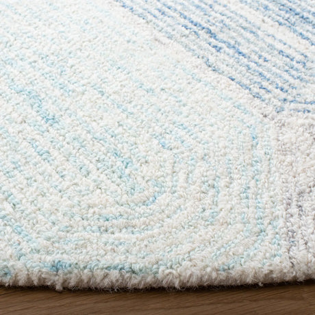 Safavieh Abstract 6'-0" x 6'-0" Rug in Ivory / Blue