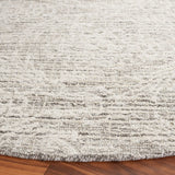 Safavieh Ebony 6'-0" x 6'-0" Rug in Grey / Ivory