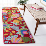 Safavieh Jardin 2'-3" x 8'-0" Rug in Red / Multi