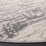 Safavieh Palma 5'-3" x 5'-3" Rug in Beige / Light Grey