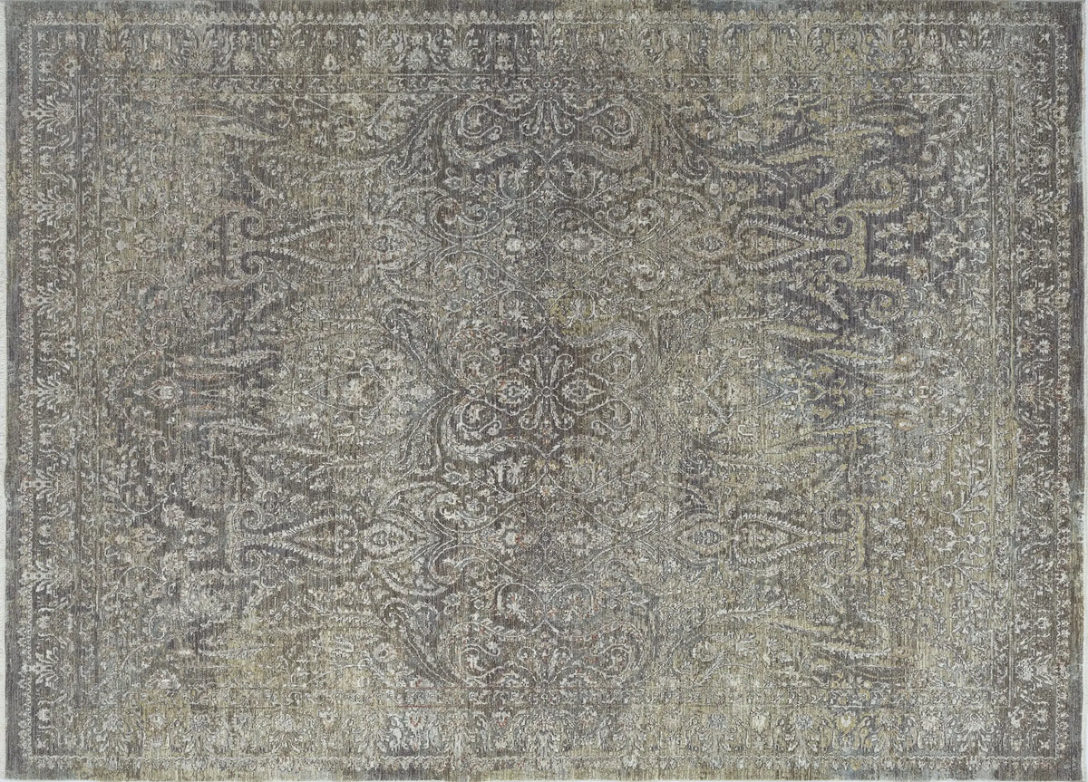 Dynamic Rugs Pandora 17641 Power Loomed Transitional Brown/Beige/White Rug - Rectangular