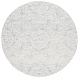 Safavieh Metro 6'-0" x 6'-0" Rug in Light Grey / Ivory