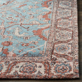 Safavieh Classic Vintage 5'-0" x 8'-0" Rug in Blue / Red