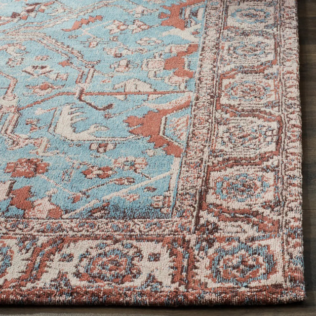 Safavieh Classic Vintage 5'-0" x 8'-0" Rug in Blue / Red