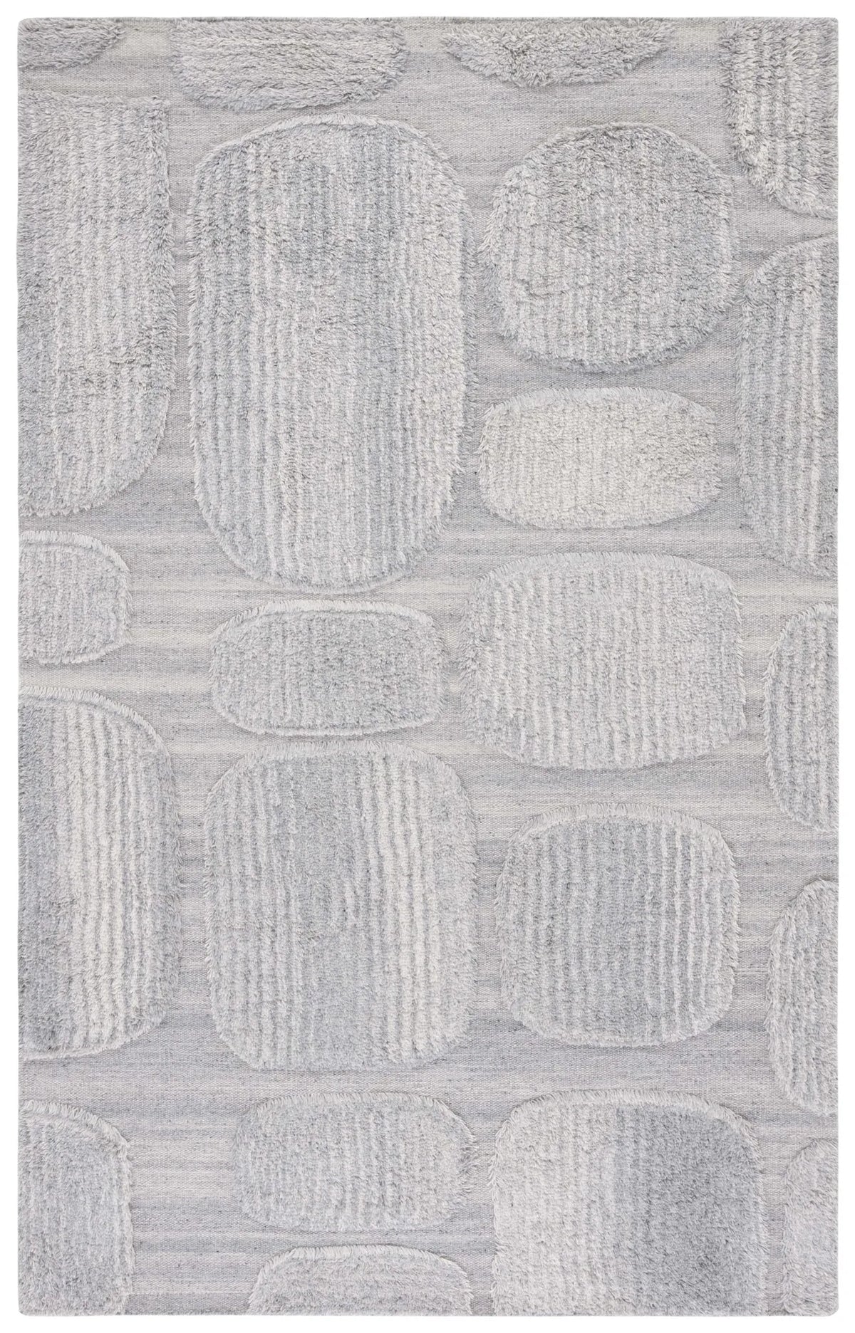 Safavieh Manhattan 4'-0" x 6'-0" Rug in Grey