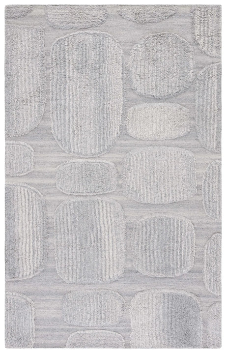 Safavieh Manhattan 4'-0" x 6'-0" Rug in Grey
