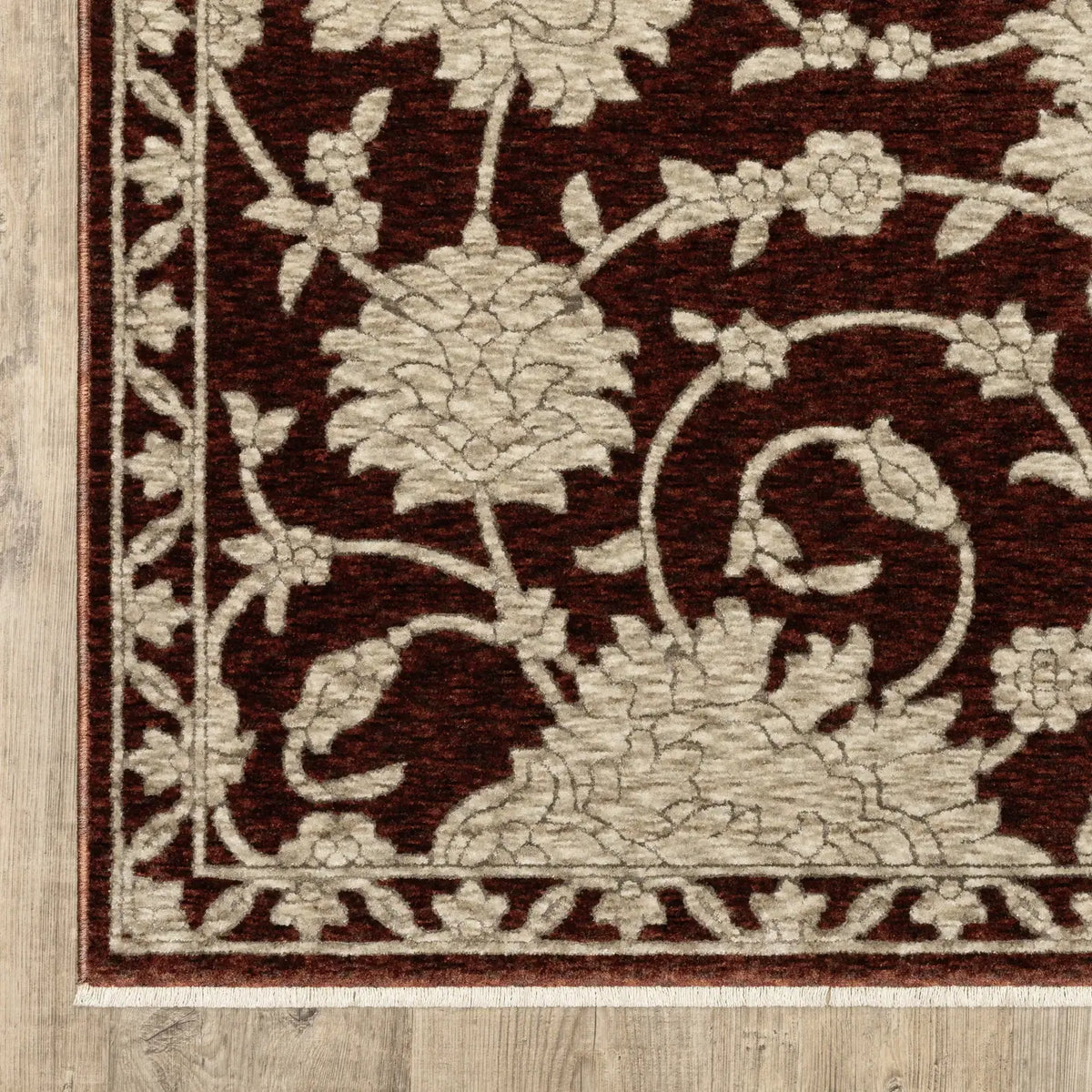Oriental Weavers Sphinx Capella CAP08 Beige Rugs - corner detail