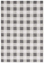 Safavieh Courtyard 4'-0" x 5'-7" Rug in Grey / Dark Grey