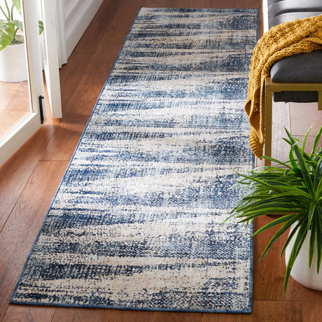 Safavieh Olympia 2'-3" x 9'-0" Rug in Blue / Ivory