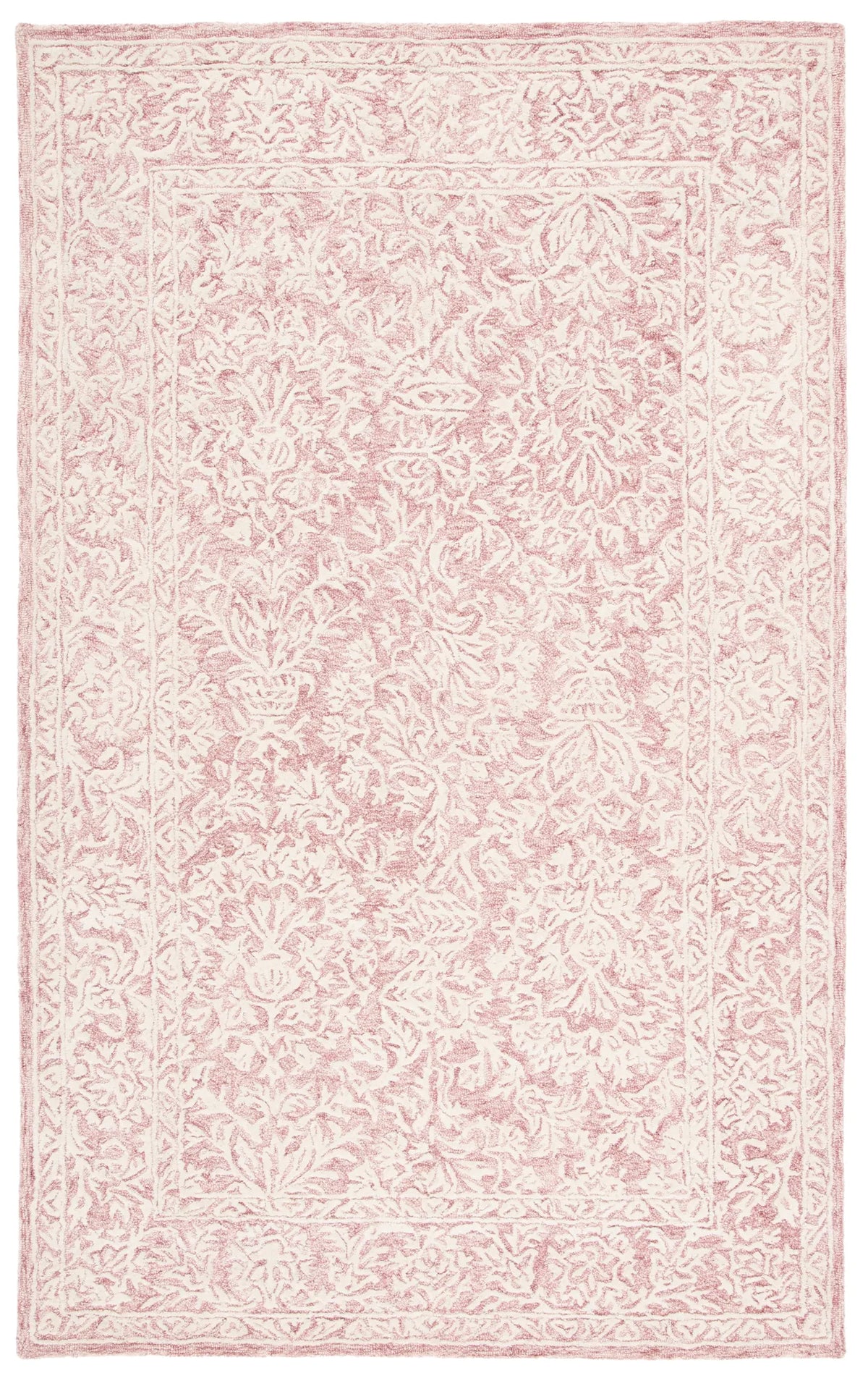 Safavieh Metro 4'-0" x 6'-0" Rug in Pink / Ivory