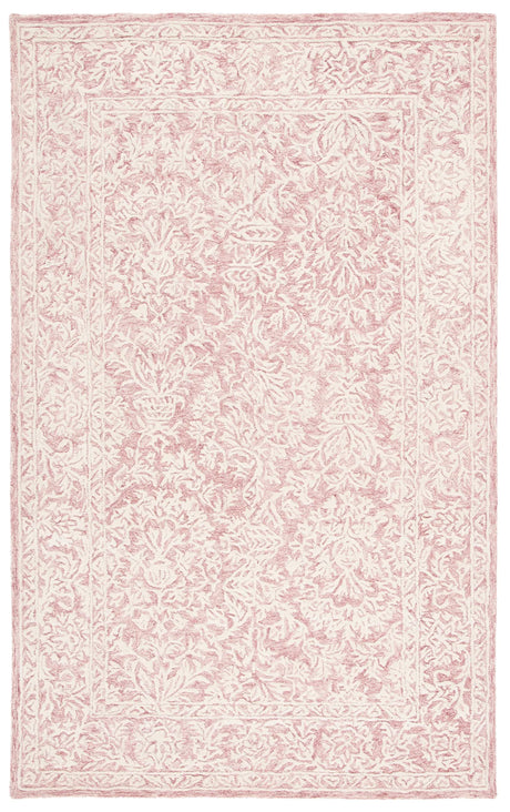 Safavieh Metro 4'-0" x 6'-0" Rug in Pink / Ivory