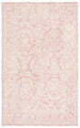 Safavieh Metro 4'-0" x 6'-0" Rug in Pink / Ivory
