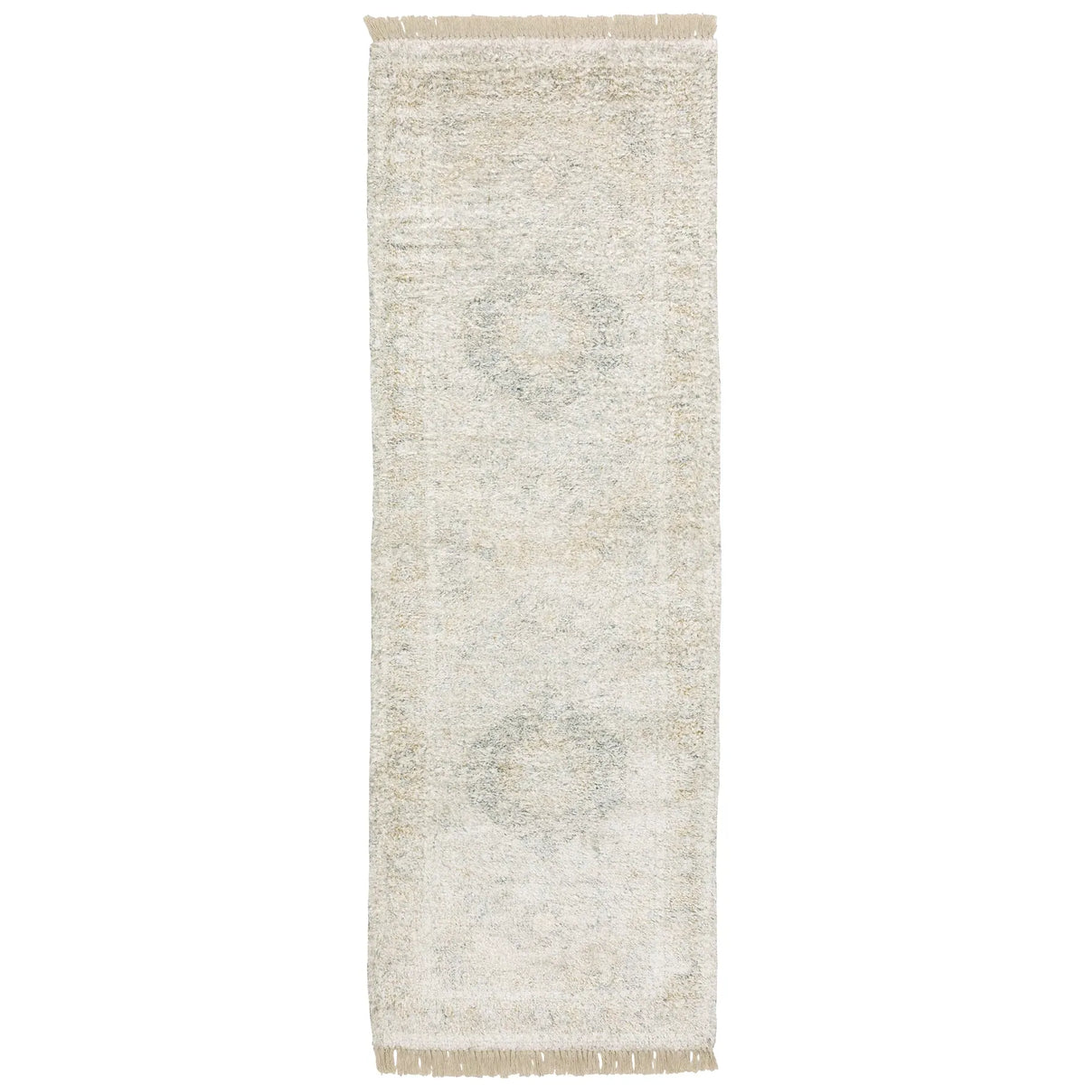 Oriental Weavers Sphinx Malabar 45303 Beige/ Grey Rugs - runner
