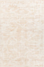 Chandra Ayla AYL-58000 White / Tan rug, flat view