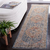 Safavieh Silverado 2'-0" x 8'-0" Rug in Blue / Rust