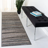 Safavieh Amsterdam 2'-3" x 8'-0" Rug in Silver / Beige