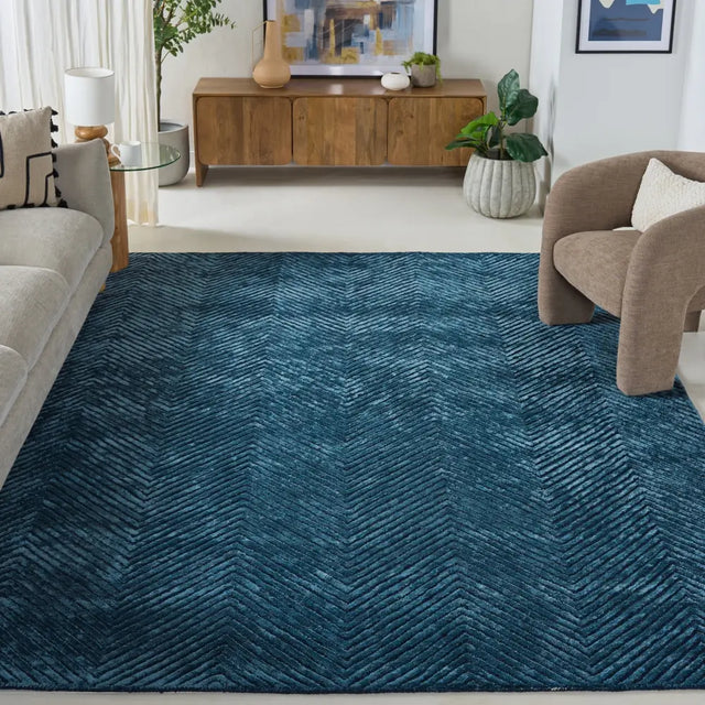 Safavieh Glamour 8'-0" x 10'-0" Rug in Navy