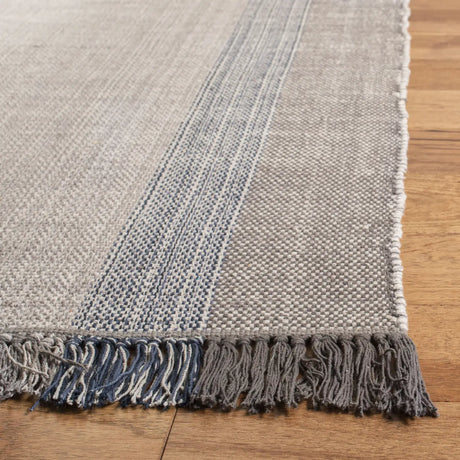Safavieh Montauk 4'-0" x 6'-0" Rug in Blue / Grey