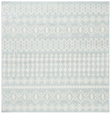 Safavieh Tulum 6'-7" x 6'-7" Rug in Light Grey / Ivory