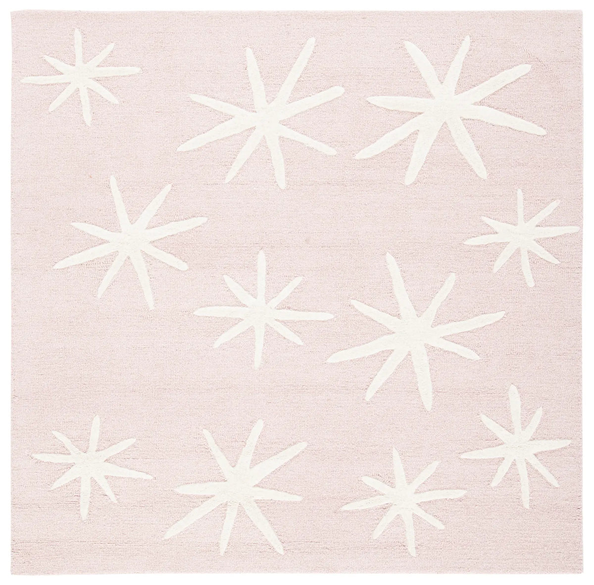 Safavieh Safavieh Kids 5'-0" x 5'-0" Rug in Pink / Ivory