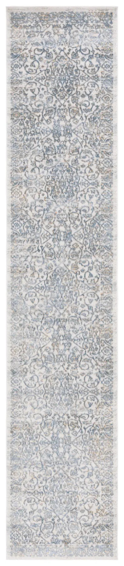 Safavieh Princeton 2'-0" x 10'-0" Rug in Cream / Slate
