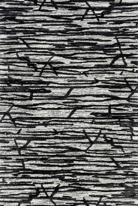 Loloi Juneau Jy-07 Ivory / Black Rugs - main flat