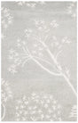 Safavieh Bella 2'-6" x 4'-0" Rug in Slate / Ivory
