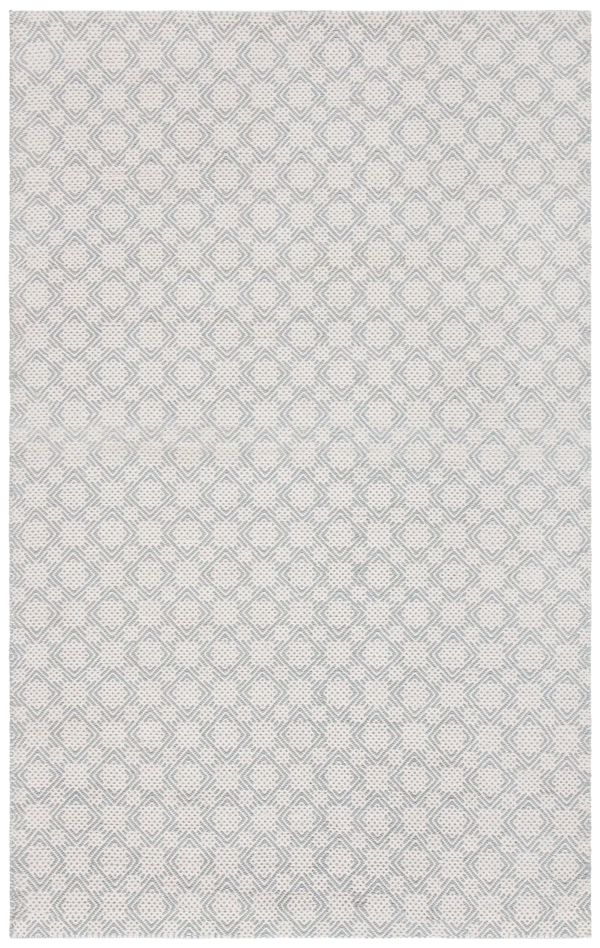 Safavieh Klc-Cotton Kilim 5'-0" x 8'-0" Rug in Grey / Ivory