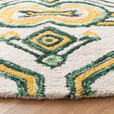 Safavieh Aspen 7'-0" x 7'-0" Rug in Ivory / Yellow