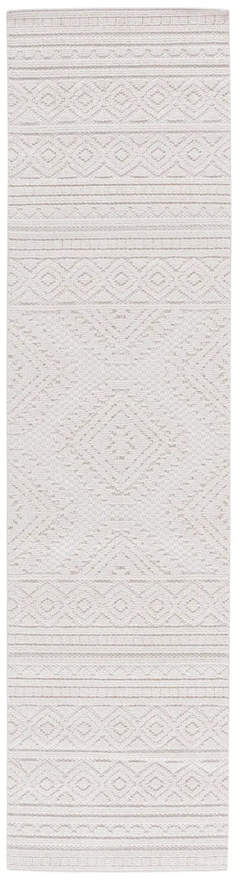 Safavieh Global 2'-2" x 8'-0" Rug in Light Beige / Ivory