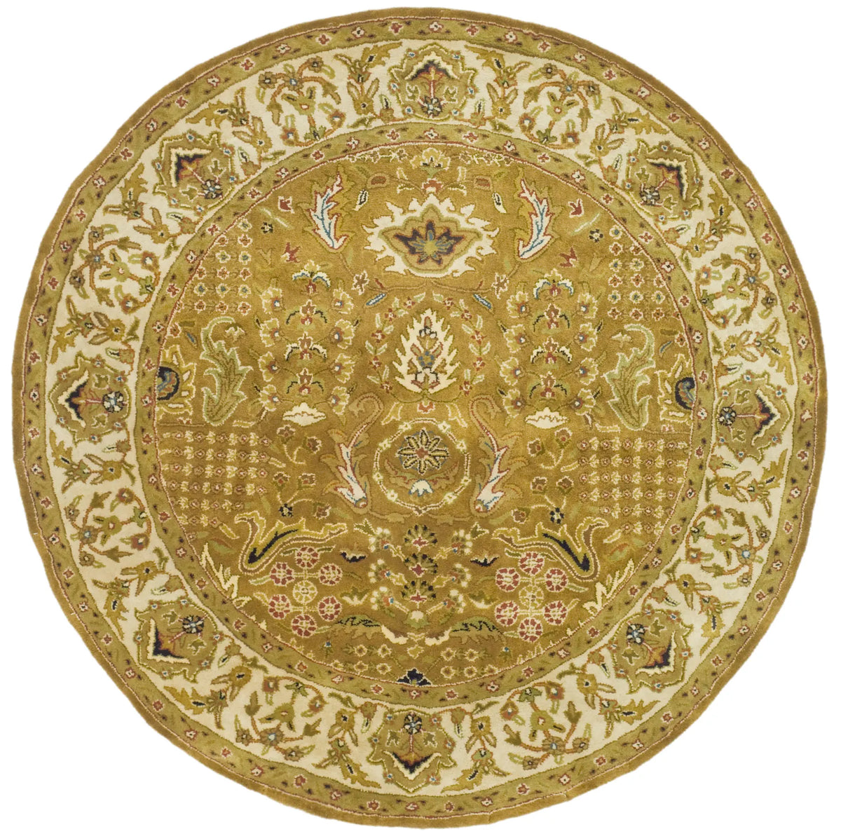 Safavieh Classic 6'-0" x 6'-0" Rug in Gold / Beige