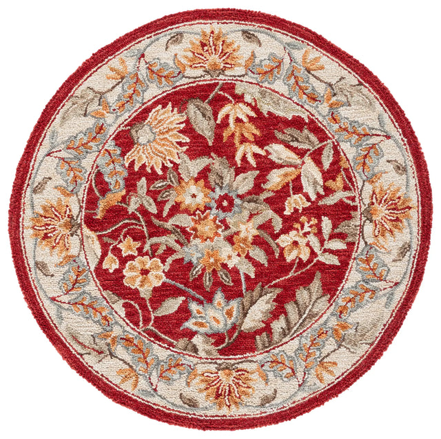 Safavieh Chelsea 3'-0" x 3'-0" Rug in Red
