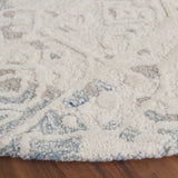 Safavieh Ebony 6'-0" x 6'-0" Rug in Blue / Ivory