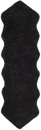 Safavieh Sheep Shag 2'-3" x 6'-0" Rug in Charcoal