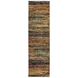 Oriental Weavers Sphinx Atlas 8037C Gold/Charcoal Rugs - runner