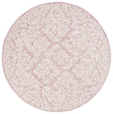Safavieh Metro 6'-0" x 6'-0" Rug in Pink / Ivory
