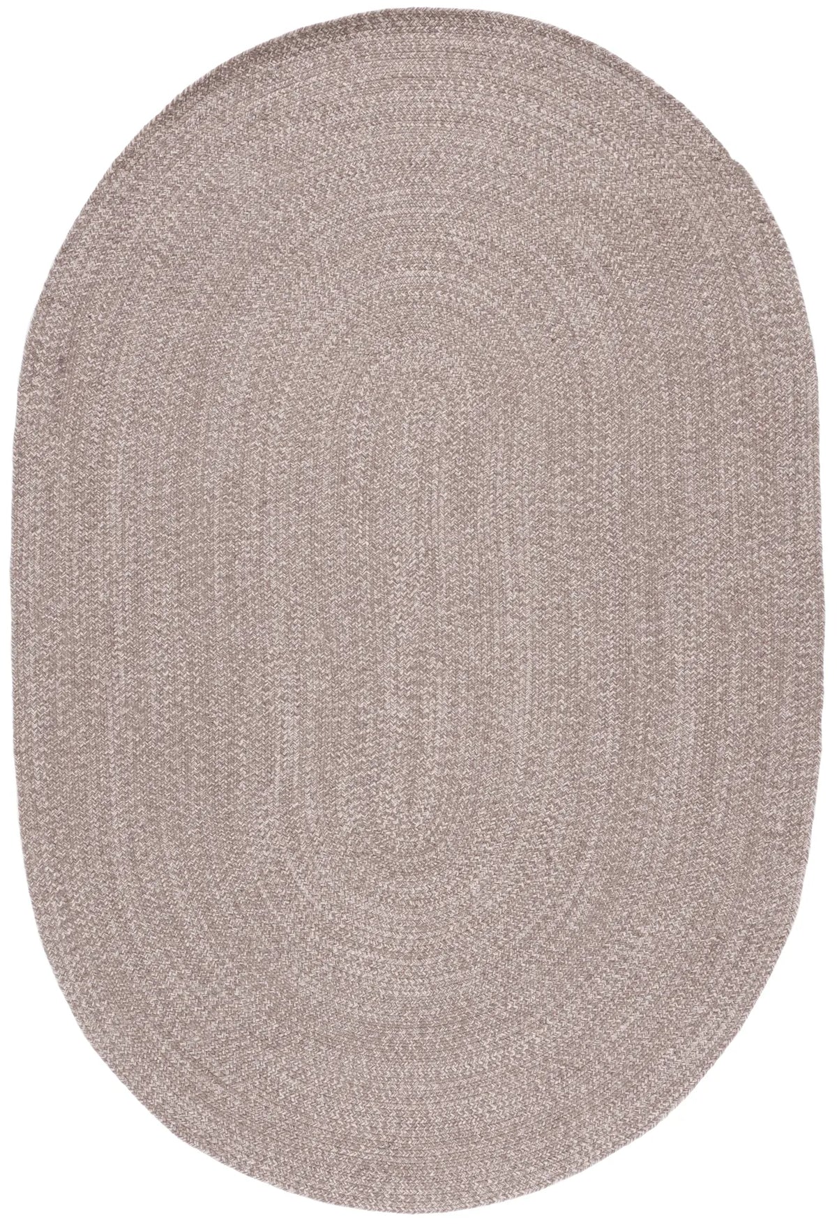 Safavieh Braided 5'-0" x 8'-0" Rug in Ivory / Beige