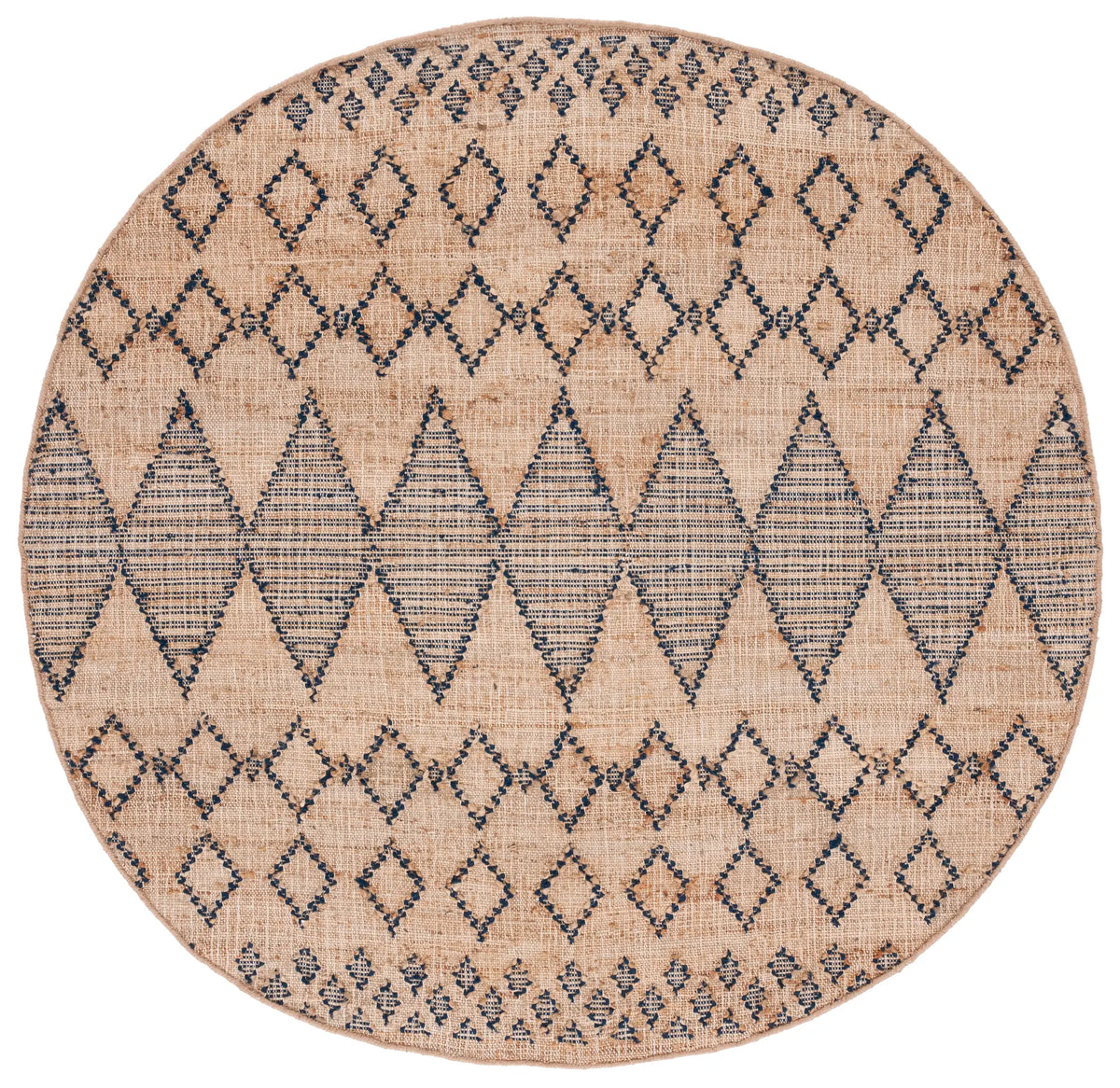 Safavieh Natural Fiber 6'-0" x 6'-0" Rug in Blue / Natural