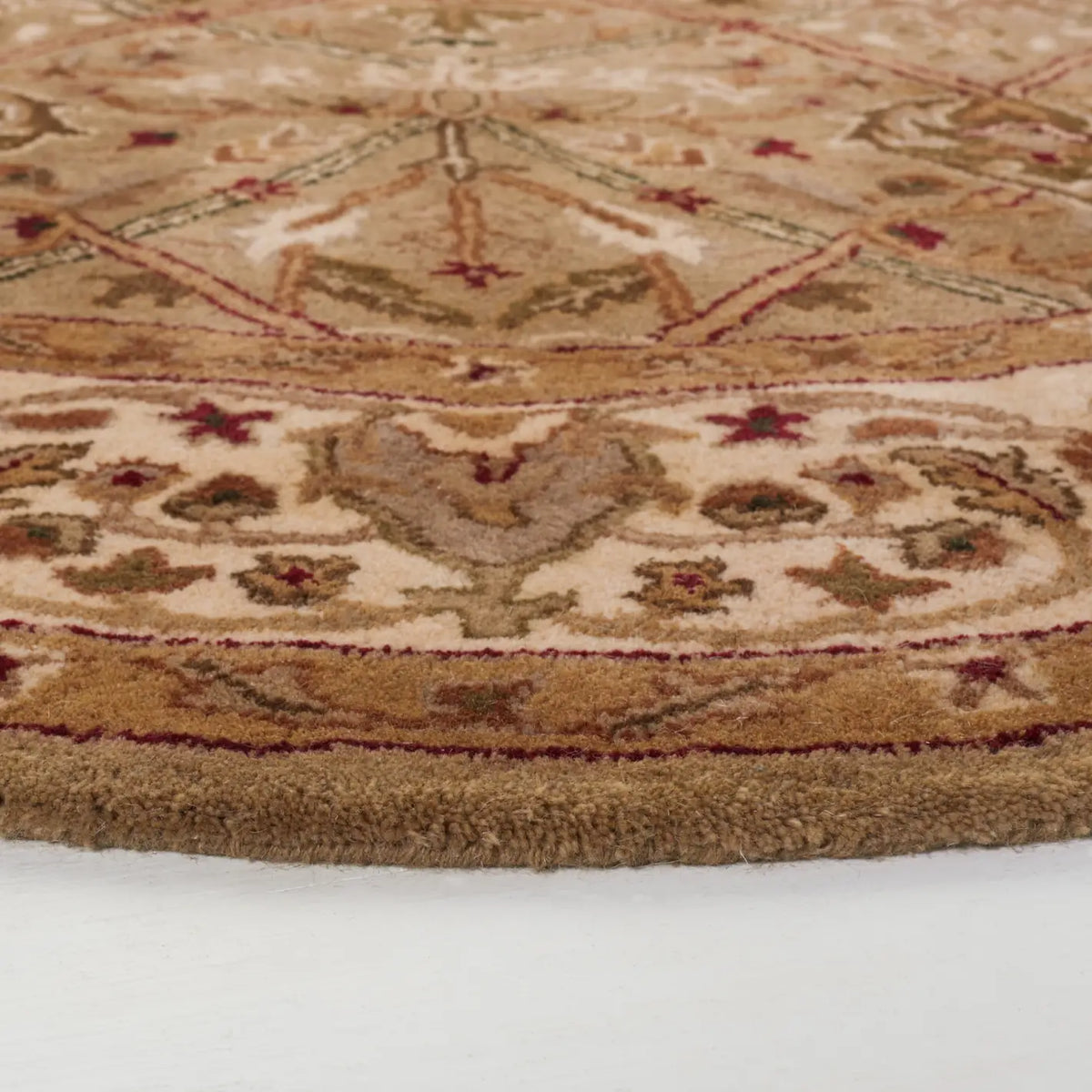 Safavieh Persian Legend 6'-0" x 6'-0" Rug in Light Green / Beige