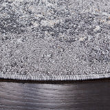 Safavieh Aston 6'-7" x 6'-7" Rug in Light Grey / Grey