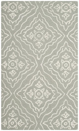 Safavieh Manchester 3'-0" x 5'-0" Rug in Slate / Ivory