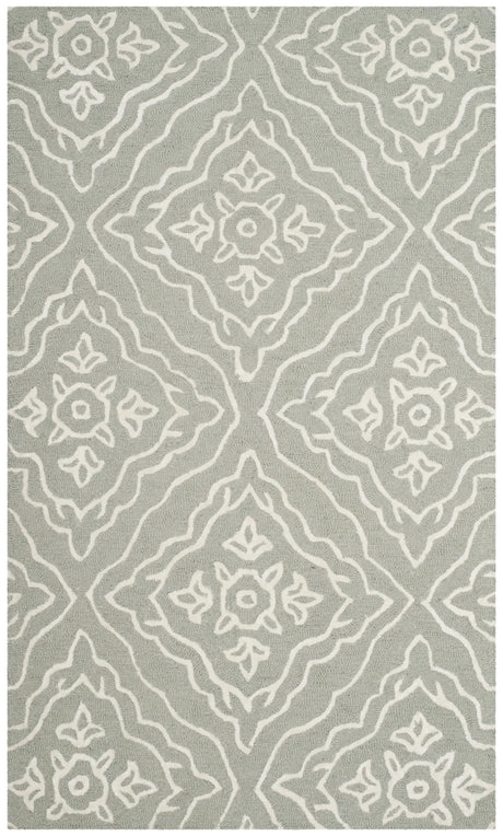 Safavieh Manchester 3'-0" x 5'-0" Rug in Slate / Ivory